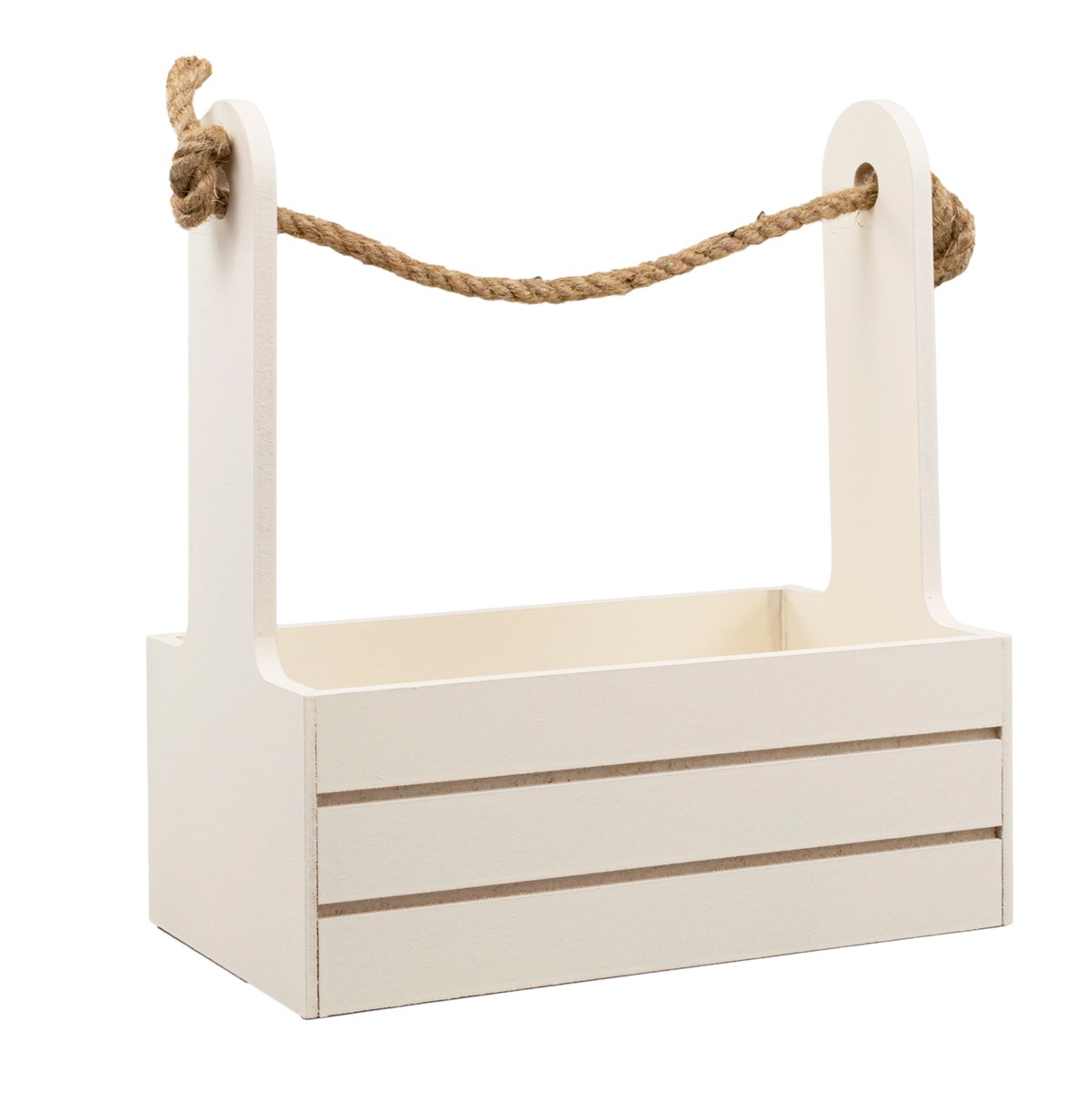 Корзина (дерево), 21х12х23см, бежевый в интернет-магазине флористических аксессуаров Азалия Декор