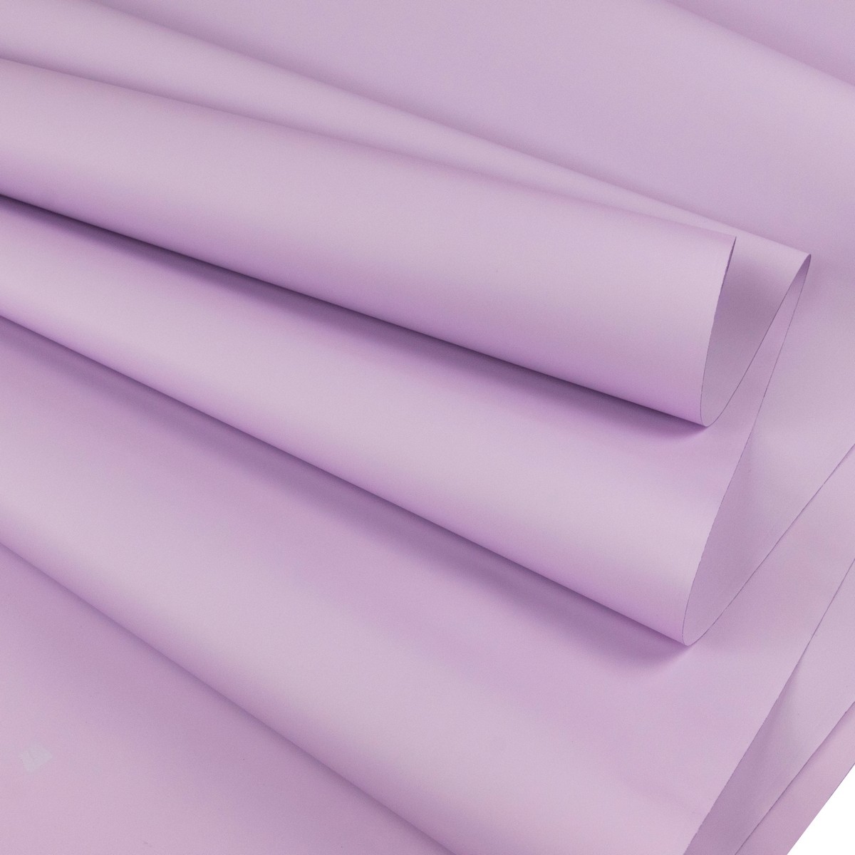 Пленка матовая 65мкр, 50 см 10 м, сиреневый в интернет-магазине флористических аксессуаров Азалия Декор