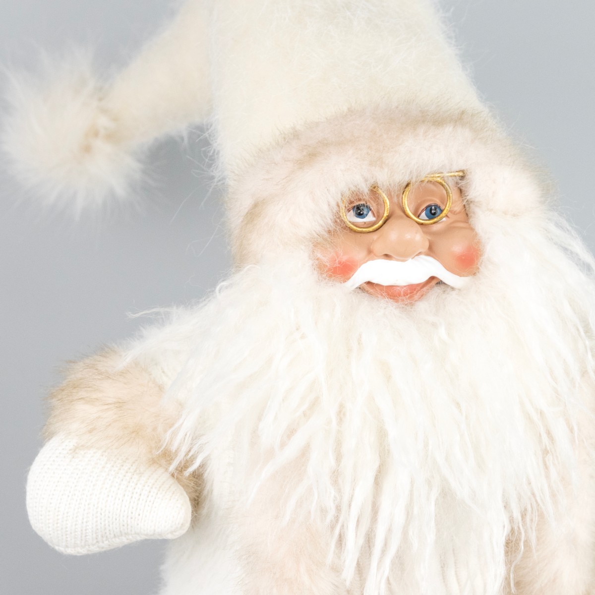 Сувенир Санта, H54x16x10см, кремовый в интернет-магазине флористических аксессуаров Азалия Декор