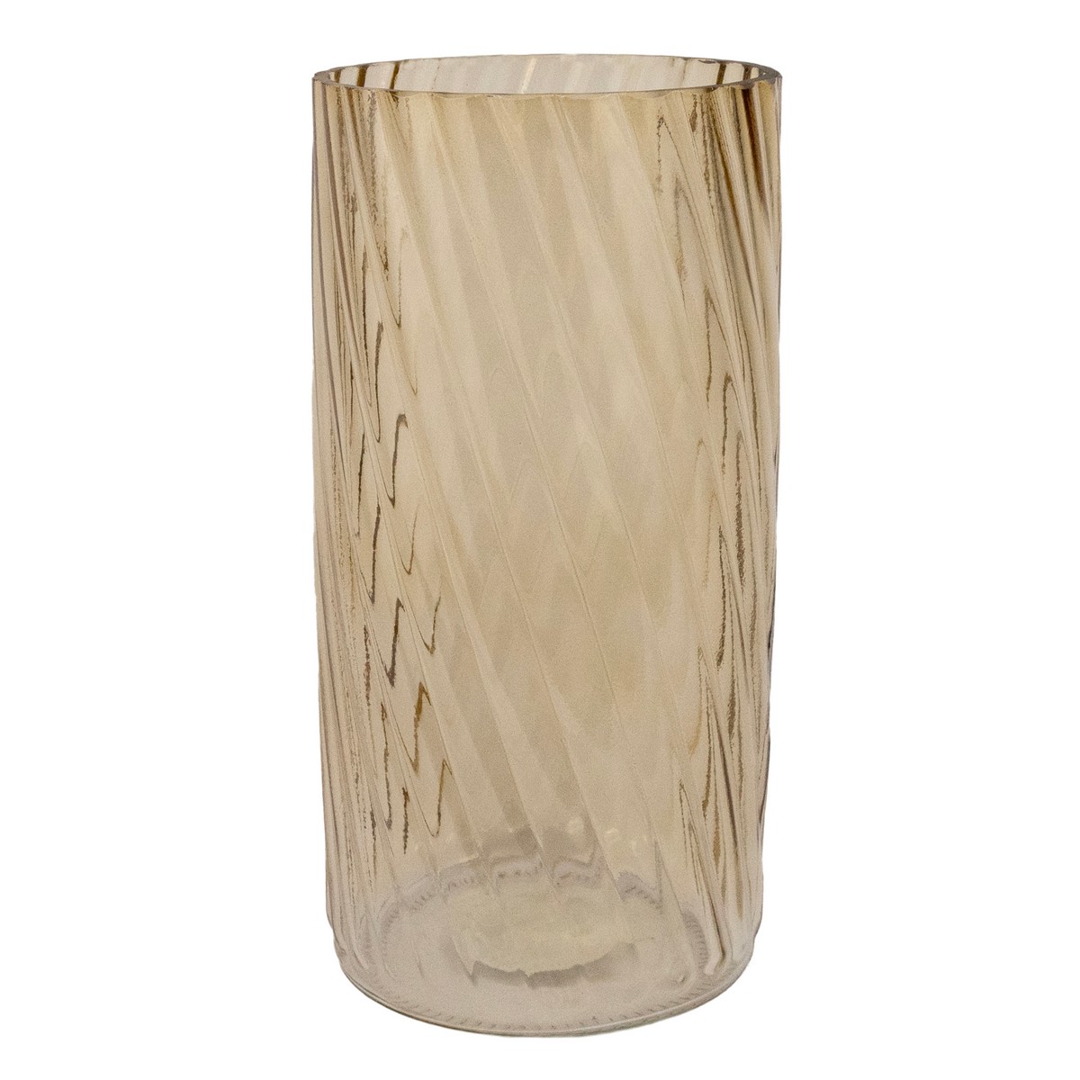 Ваза (стекло), H22,5xD11см, цв. в асс в интернет-магазине флористических аксессуаров Азалия Декор