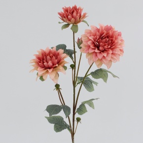 Георгин, 73см, розовый в интернет-магазине флористических аксессуаров Азалия Декор