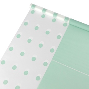 Пленка матовая Дуэт, 60 см 10 м, мятный в интернет-магазине флористических аксессуаров Азалия Декор