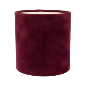 Коробка подарочная круглая без крышки (бархат), D12xH12 см, винный в интернет-магазине флористических аксессуаров Азалия Декор