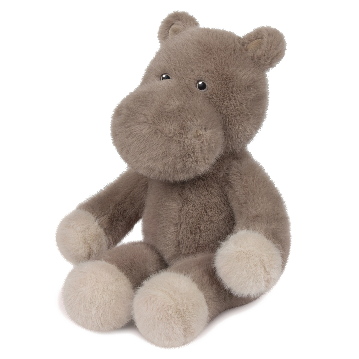 Игрушка м/н Бегемотик Джей, 27см, коричневый в интернет-магазине флористических аксессуаров Азалия Декор