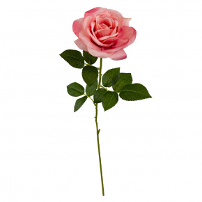 Роза, 63см, светло-розовый в интернет-магазине флористических аксессуаров Азалия Декор
