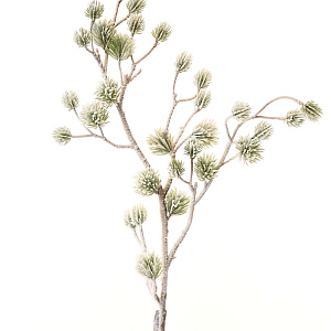 Ветка cосновая заснеженная, 105см в интернет-магазине флористических аксессуаров Азалия Декор