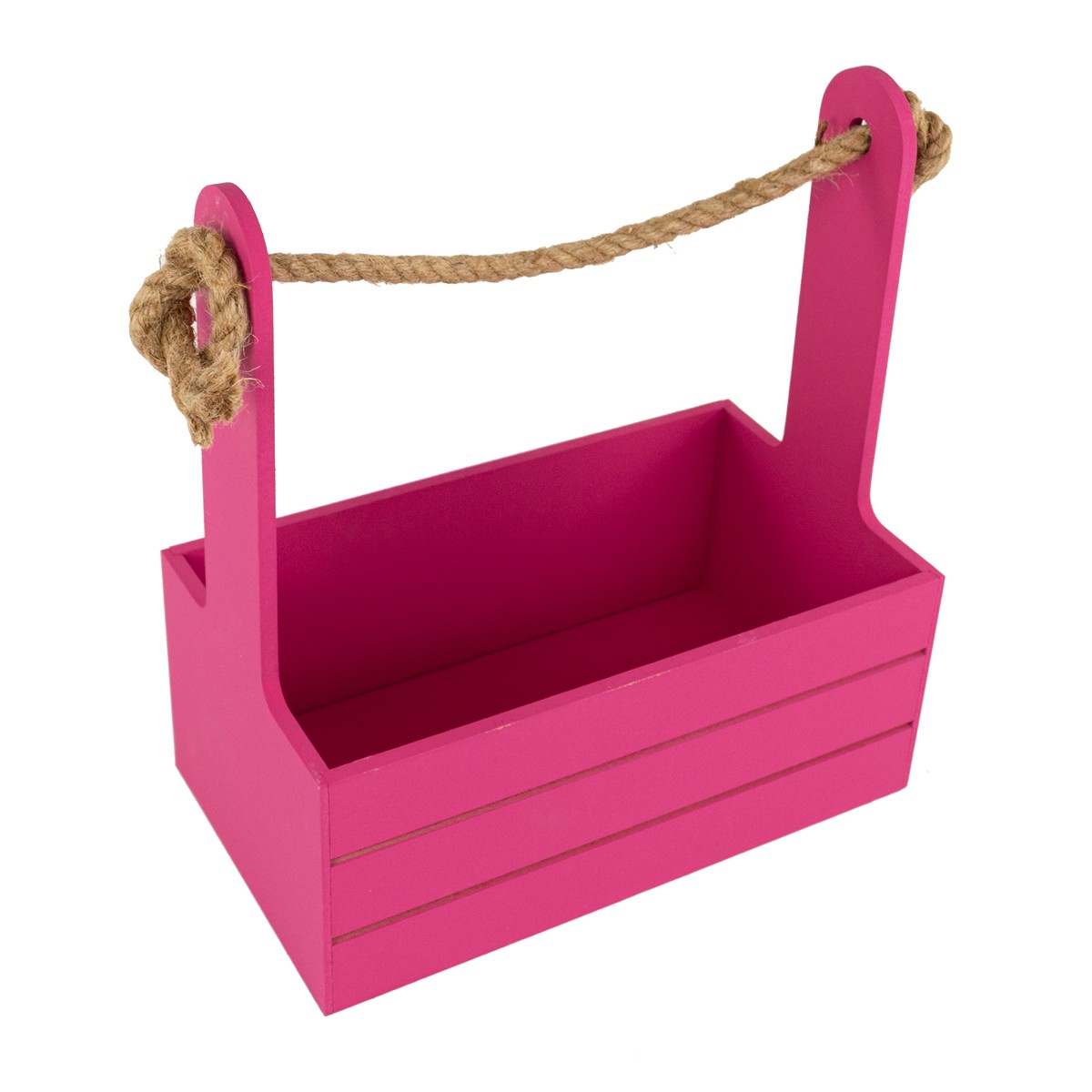 Корзина (дерево), 25х15х30см, бордовый в интернет-магазине флористических аксессуаров Азалия Декор