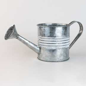 Кашпо Лейка (металл), D10,5xH24см, натуральный в интернет-магазине флористических аксессуаров Азалия Декор