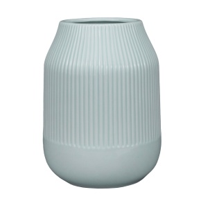 Ваза (керамика), D15xH20см, голубой в интернет-магазине флористических аксессуаров Азалия Декор