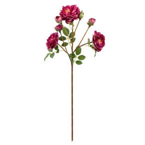 Роза кустовая, 54см, темно-розовый в интернет-магазине флористических аксессуаров Азалия Декор