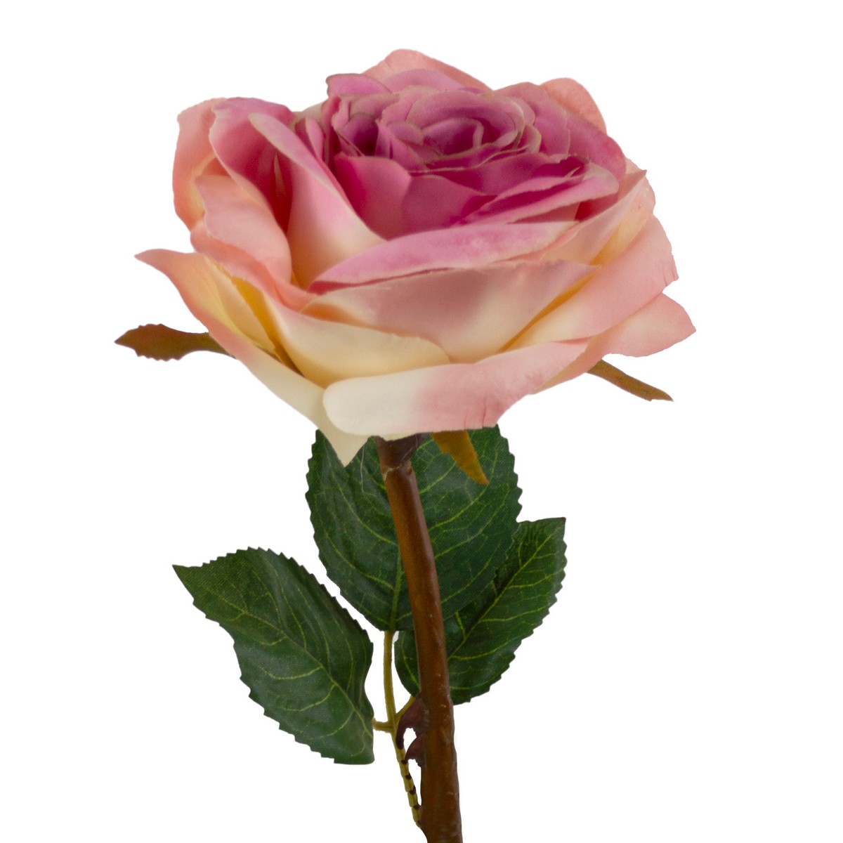 Роза, 52см, светло-розовый в интернет-магазине флористических аксессуаров Азалия Декор