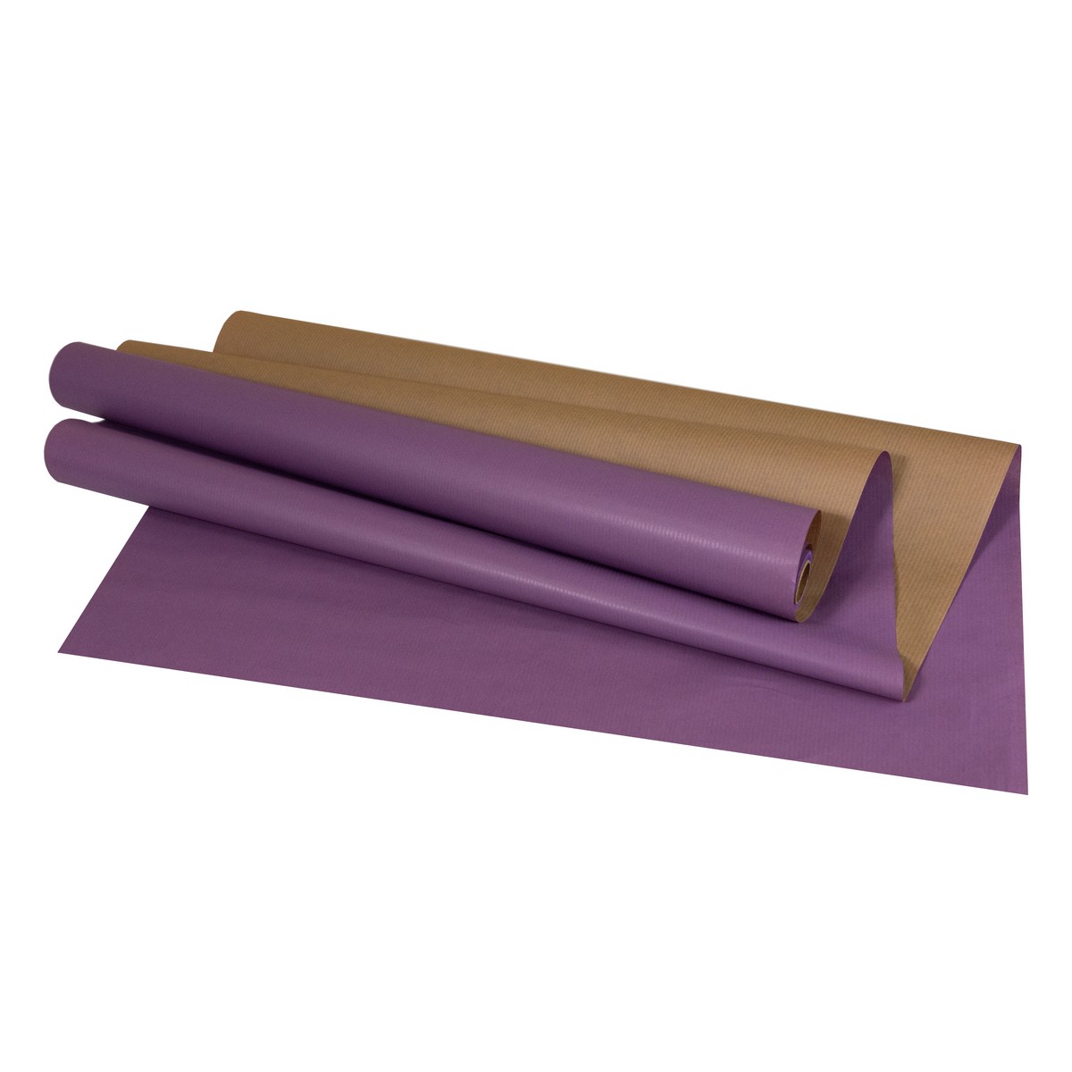 Бумага упаковочная крафт 45гр, 60 см 10 м, сиреневый в интернет-магазине флористических аксессуаров Азалия Декор