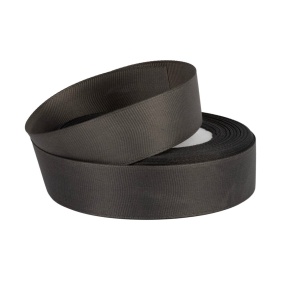 Лента репсовая (в уп.5 шт.), 25 мм 22,7 м, серый в интернет-магазине флористических аксессуаров Азалия Декор