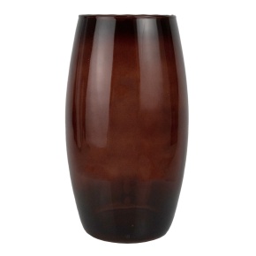 Ваза Логиза рифленная, D14xH25см, бордовый в интернет-магазине флористических аксессуаров Азалия Декор