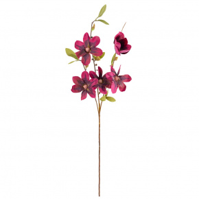 Магнолия, 64см, бургунди в интернет-магазине флористических аксессуаров Азалия Декор