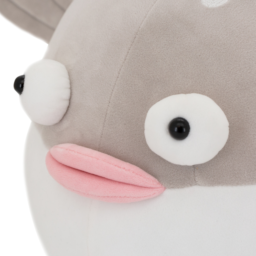 Игрушка м/н Рыба Фугу, 35см, белый/кремовый в интернет-магазине флористических аксессуаров Азалия Декор