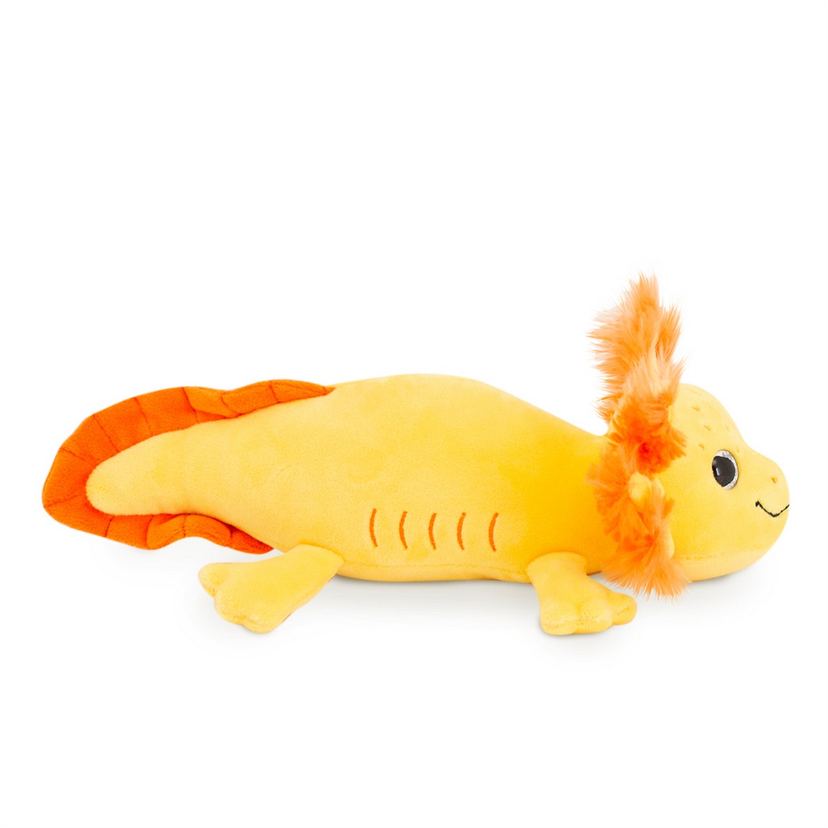 Игрушка м/н Аксолотль, 20см, желтый в интернет-магазине флористических аксессуаров Азалия Декор
