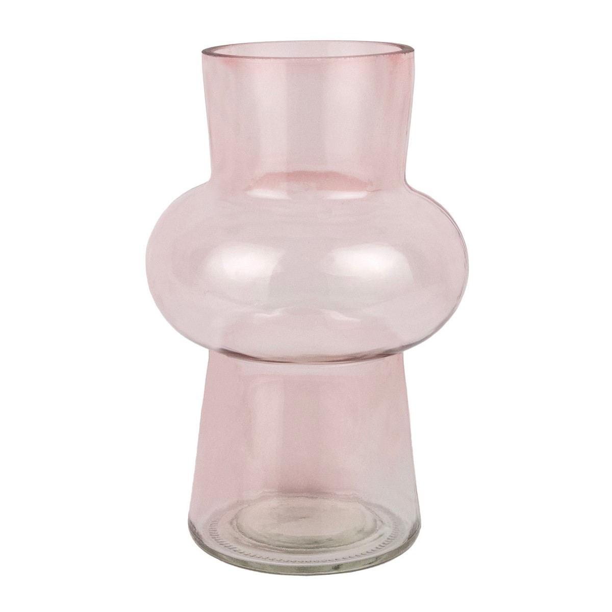 Ваза (стекло), H19xD12см, цв. в асс в интернет-магазине флористических аксессуаров Азалия Декор