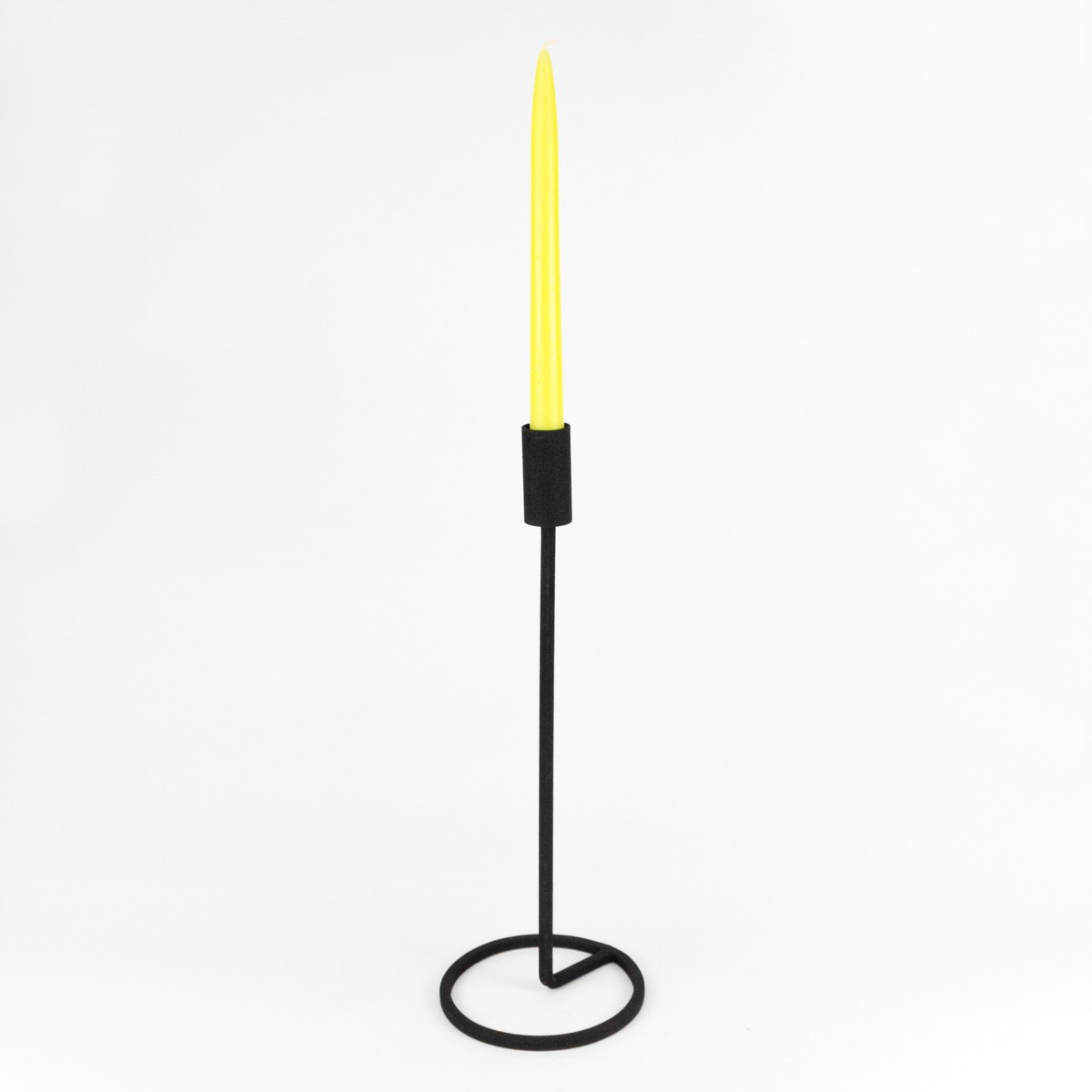 Подсвечник (металл), H31,5х10,5см, черный в интернет-магазине флористических аксессуаров Азалия Декор