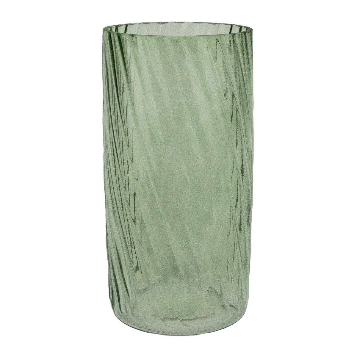 Ваза (стекло), H22,5xD11см, цв. в асс в интернет-магазине флористических аксессуаров Азалия Декор