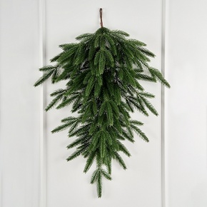 Ветка еловая Кассиопея (PE), 115см, зеленый в интернет-магазине флористических аксессуаров Азалия Декор