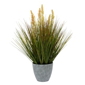 Пампасная трава в кашпо, 61см, зеленый в интернет-магазине флористических аксессуаров Азалия Декор