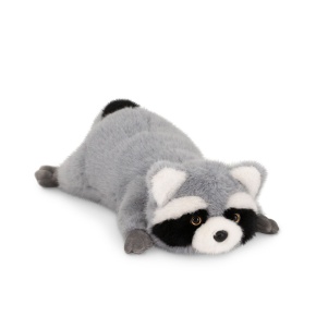 Игрушка м/н Енот, 38см, серый в интернет-магазине флористических аксессуаров Азалия Декор