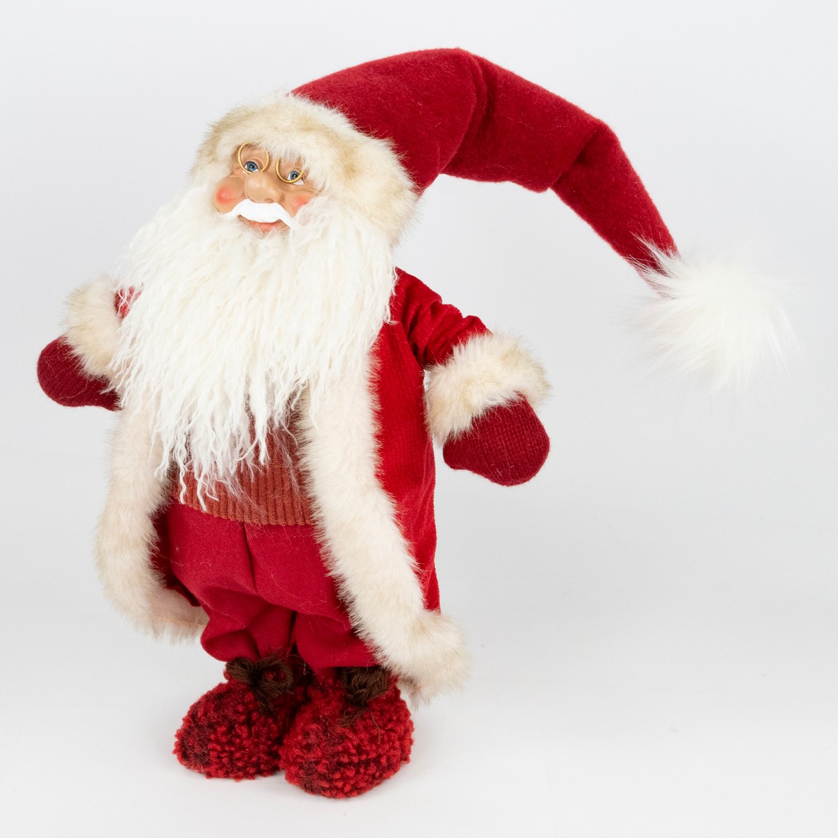 Сувенир Санта, H54x16x10см, красный в интернет-магазине флористических аксессуаров Азалия Декор