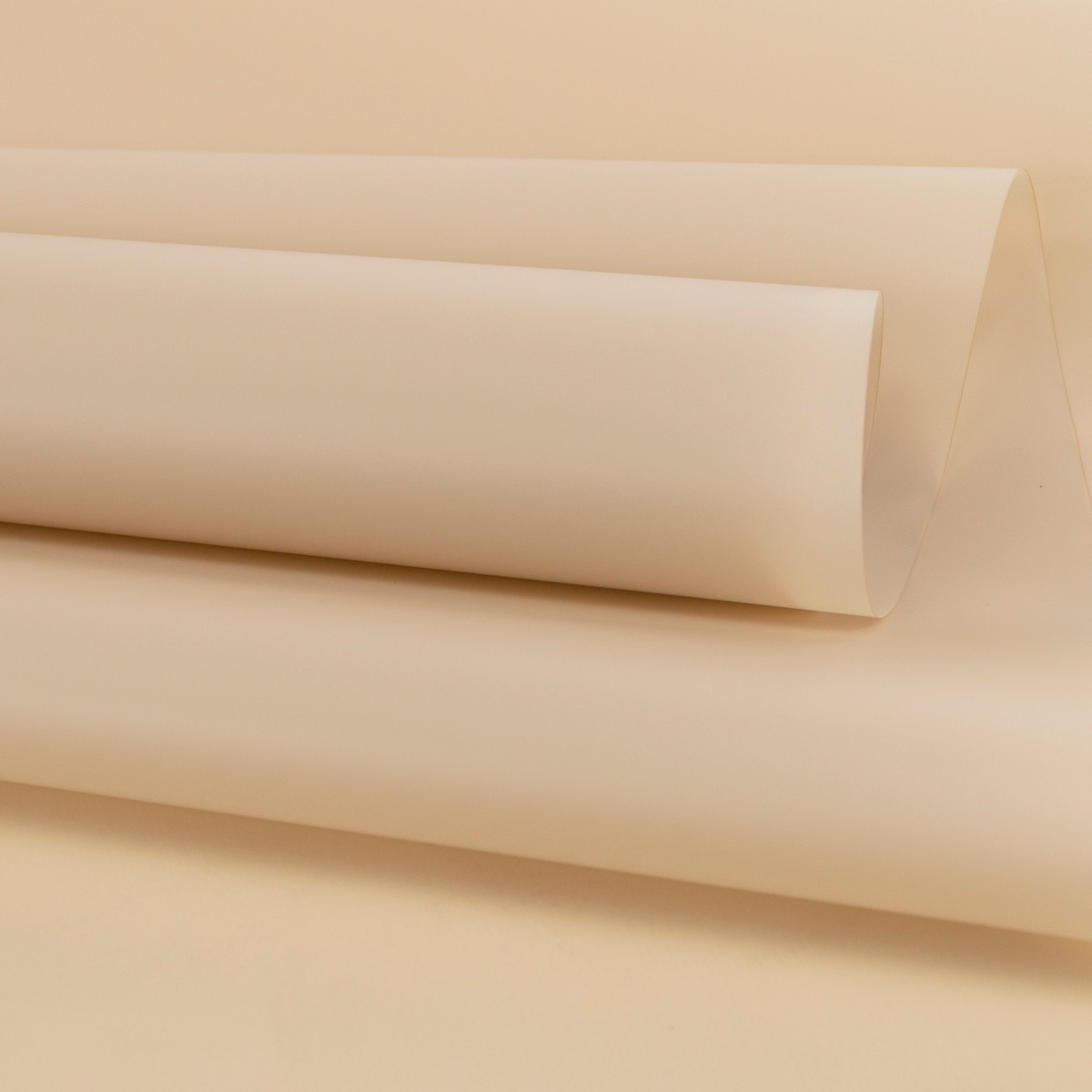 Пленка матовая 50мкр, 58 см 10 м, бежевый в интернет-магазине флористических аксессуаров Азалия Декор