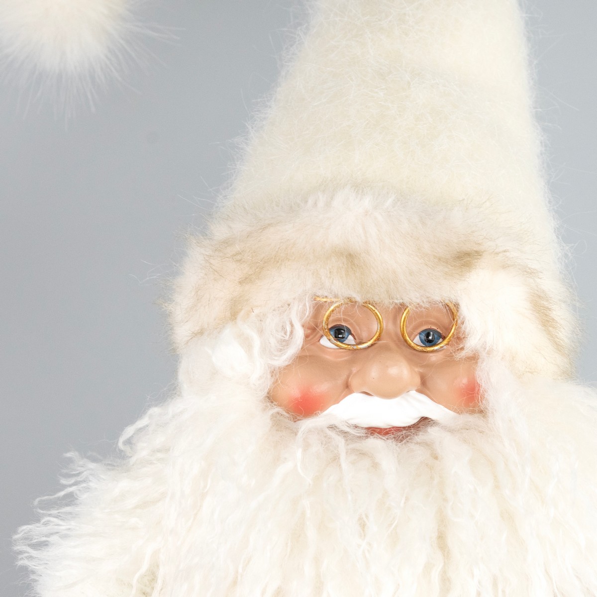 Сувенир Санта, H60x22x12см, кремовый в интернет-магазине флористических аксессуаров Азалия Декор