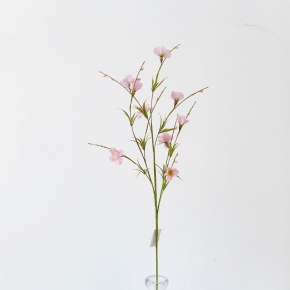 Ветка Энотера, 78см, розовый в интернет-магазине флористических аксессуаров Азалия Декор