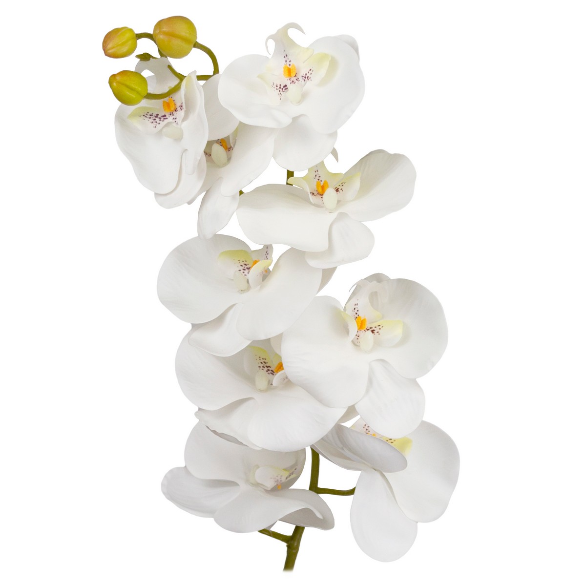 Орхидея, 100см, белый в интернет-магазине флористических аксессуаров Азалия Декор