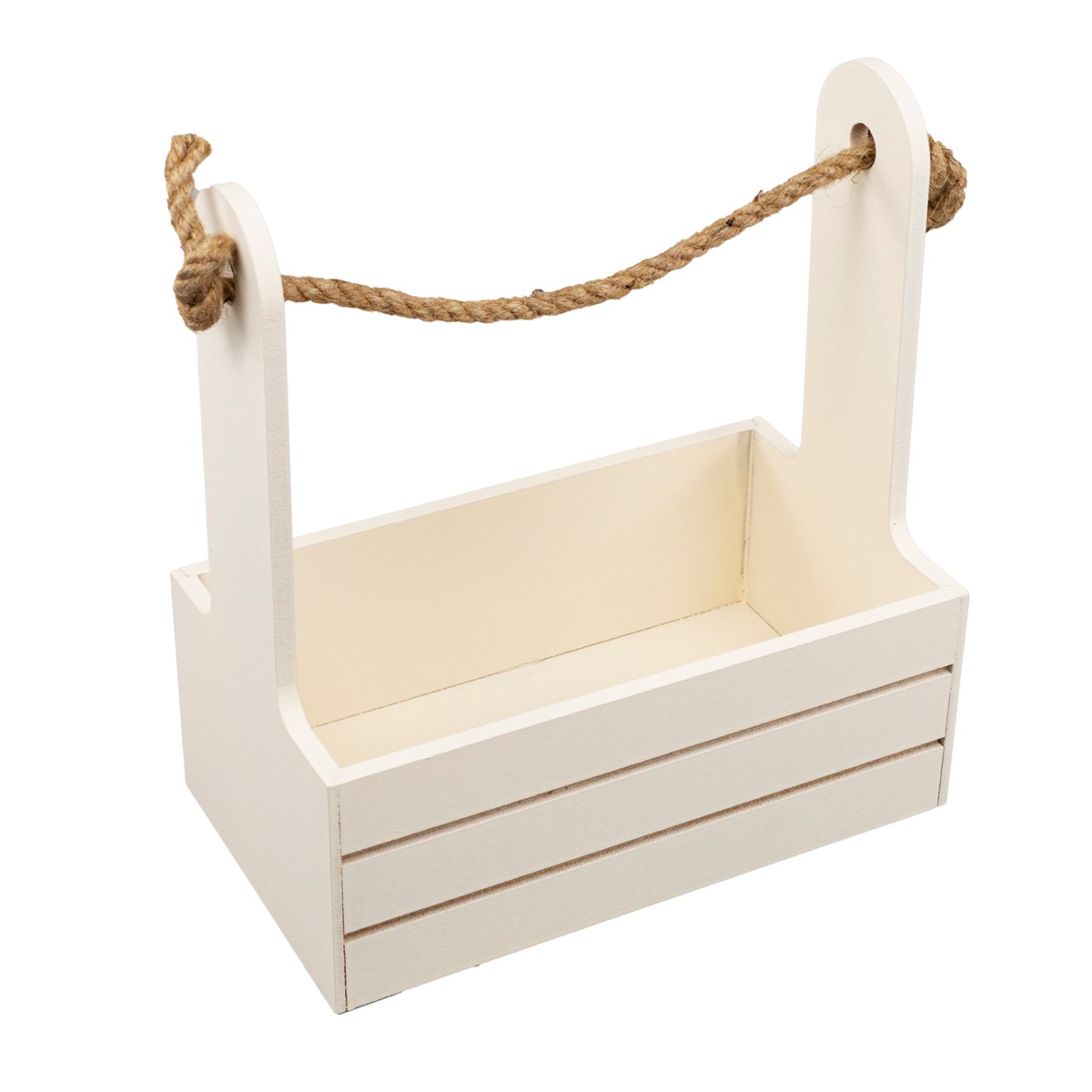 Корзина (дерево), 21х12х23см, бежевый в интернет-магазине флористических аксессуаров Азалия Декор