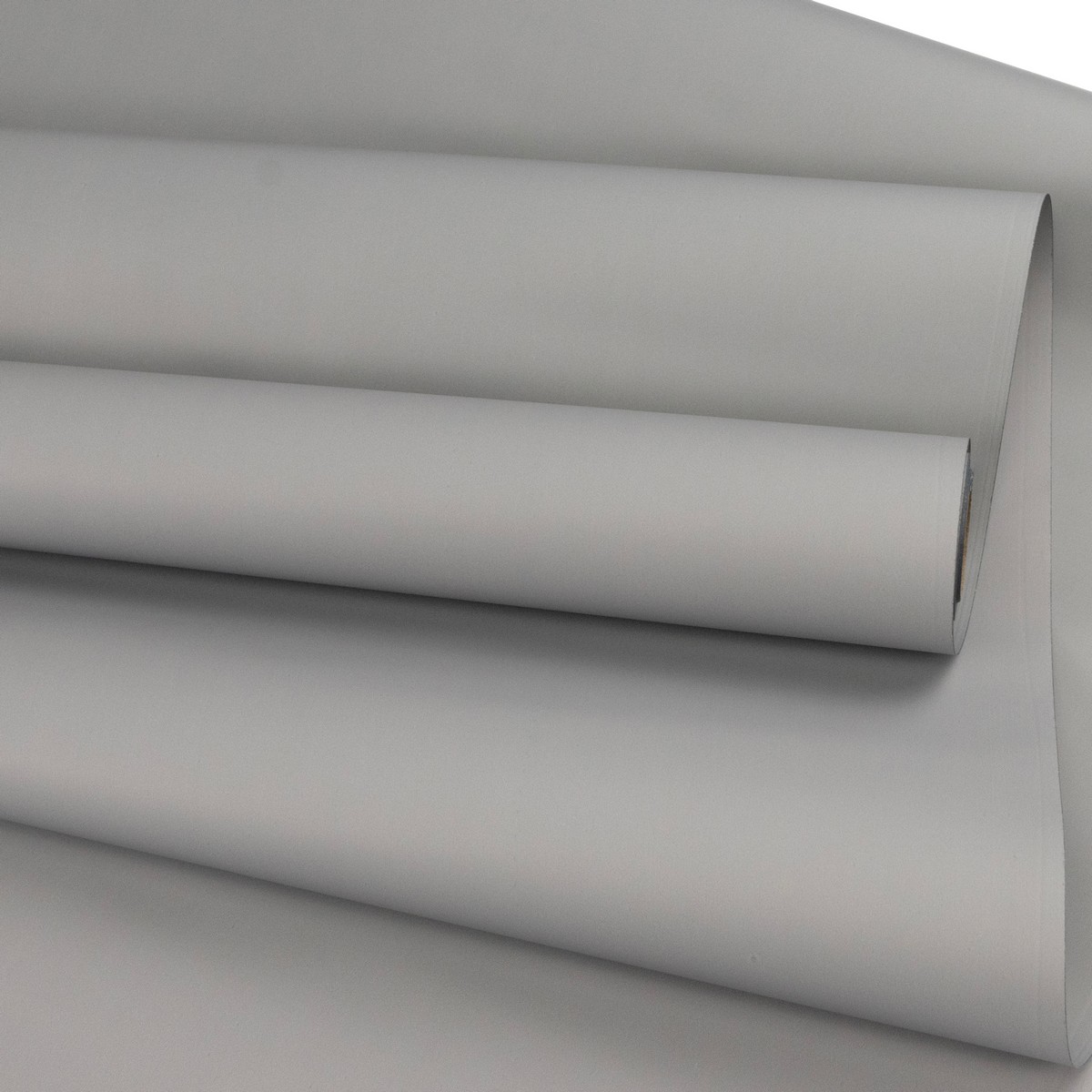 Пленка матовая 65мкр, 50 см 10 м, серый в интернет-магазине флористических аксессуаров Азалия Декор