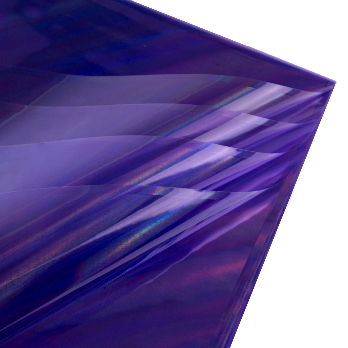 Пленка Голограмма, 15 листов, 58х58см, сиреневый в интернет-магазине флористических аксессуаров Азалия Декор