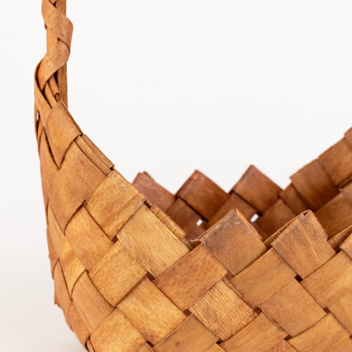 Корзина плетеная Сумка (секвойя), 20x10x7xH32см, светло-коричневый в интернет-магазине флористических аксессуаров Азалия Декор