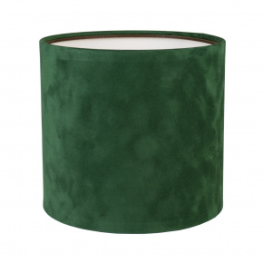 Коробка подарочная круглая без крышки (бархат), D21xH21 см, темно-зеленый в интернет-магазине флористических аксессуаров Азалия Декор