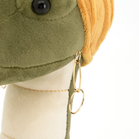 Игрушка м/н Змея Лейла, 30см, зеленый в интернет-магазине флористических аксессуаров Азалия Декор