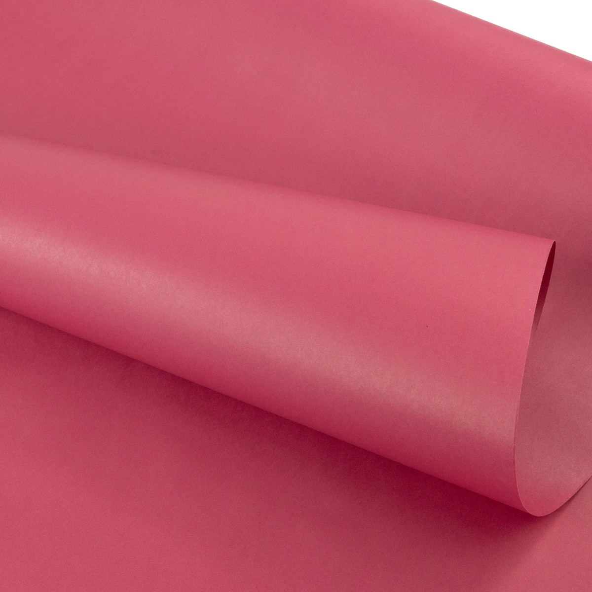Бумага упаковочная крафт двусторонняя 60гр, 68 см 10 м, розовый в интернет-магазине флористических аксессуаров Азалия Декор