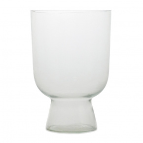 Ваза Бьянка (стекло), D17xH25см, прозрачный в интернет-магазине флористических аксессуаров Азалия Декор