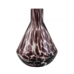 Ваза Мурано (стекло), D13xH18,5 см, сиреневый в интернет-магазине флористических аксессуаров Азалия Декор