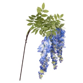 Ветка Глициния, 103см, голубой в интернет-магазине флористических аксессуаров Азалия Декор