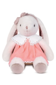 Игрушка м/н Зайка Элли, 50см, белый/розовый в интернет-магазине флористических аксессуаров Азалия Декор