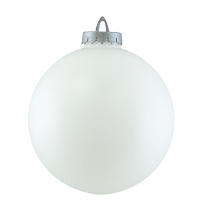 Украшение Шар (пластик), D20см, белый/88шт. в интернет-магазине флористических аксессуаров Азалия Декор