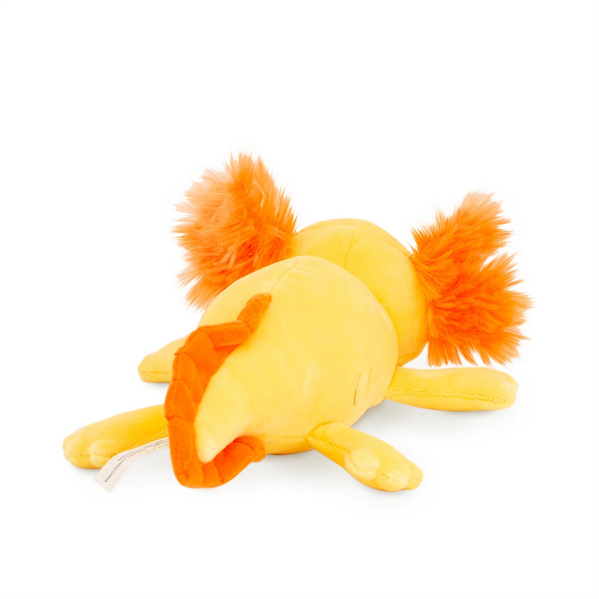 Игрушка м/н Аксолотль, 20см, желтый в интернет-магазине флористических аксессуаров Азалия Декор