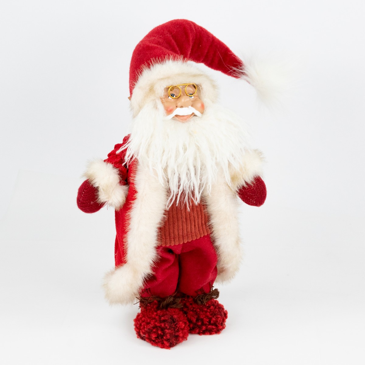 Сувенир Санта, H60x22x12см, красный в интернет-магазине флористических аксессуаров Азалия Декор