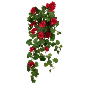 Герань, 80см, красный в интернет-магазине флористических аксессуаров Азалия Декор