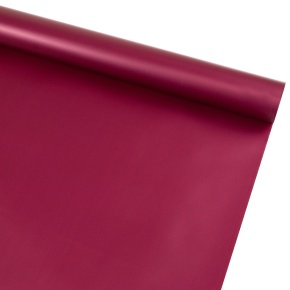 Пленка матовая 65мкр, 50 см 10 м, бургунди в интернет-магазине флористических аксессуаров Азалия Декор