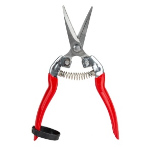 Секатор-ножницы 18,5x4,5см, красный в интернет-магазине флористических аксессуаров Азалия Декор