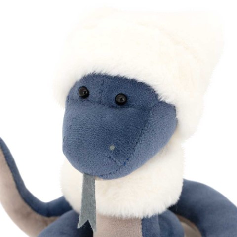 Игрушка м/н Змей МиШушик, 15см, синий в интернет-магазине флористических аксессуаров Азалия Декор